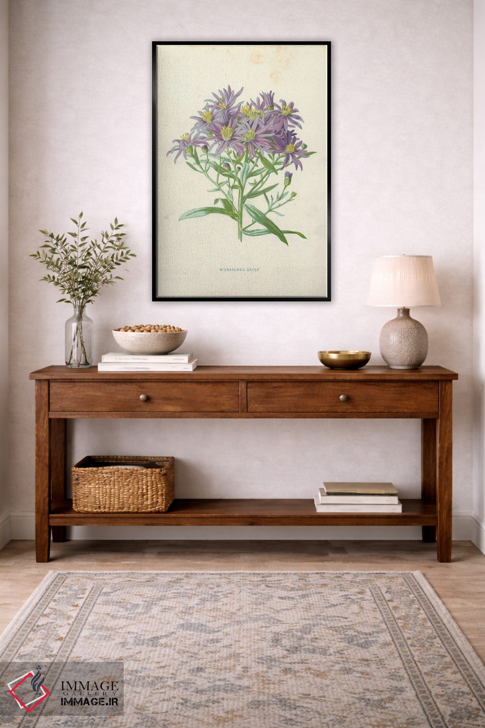 تابلو کلاسیک میکالمس دیزی اثر فردریک ادوارد هولم - D5B