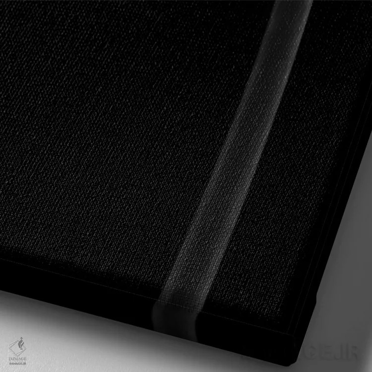 تابلو دکوراتیو گل زنبق آرم اثر آلیسون فنل - نمای نزدیک بافت بوم