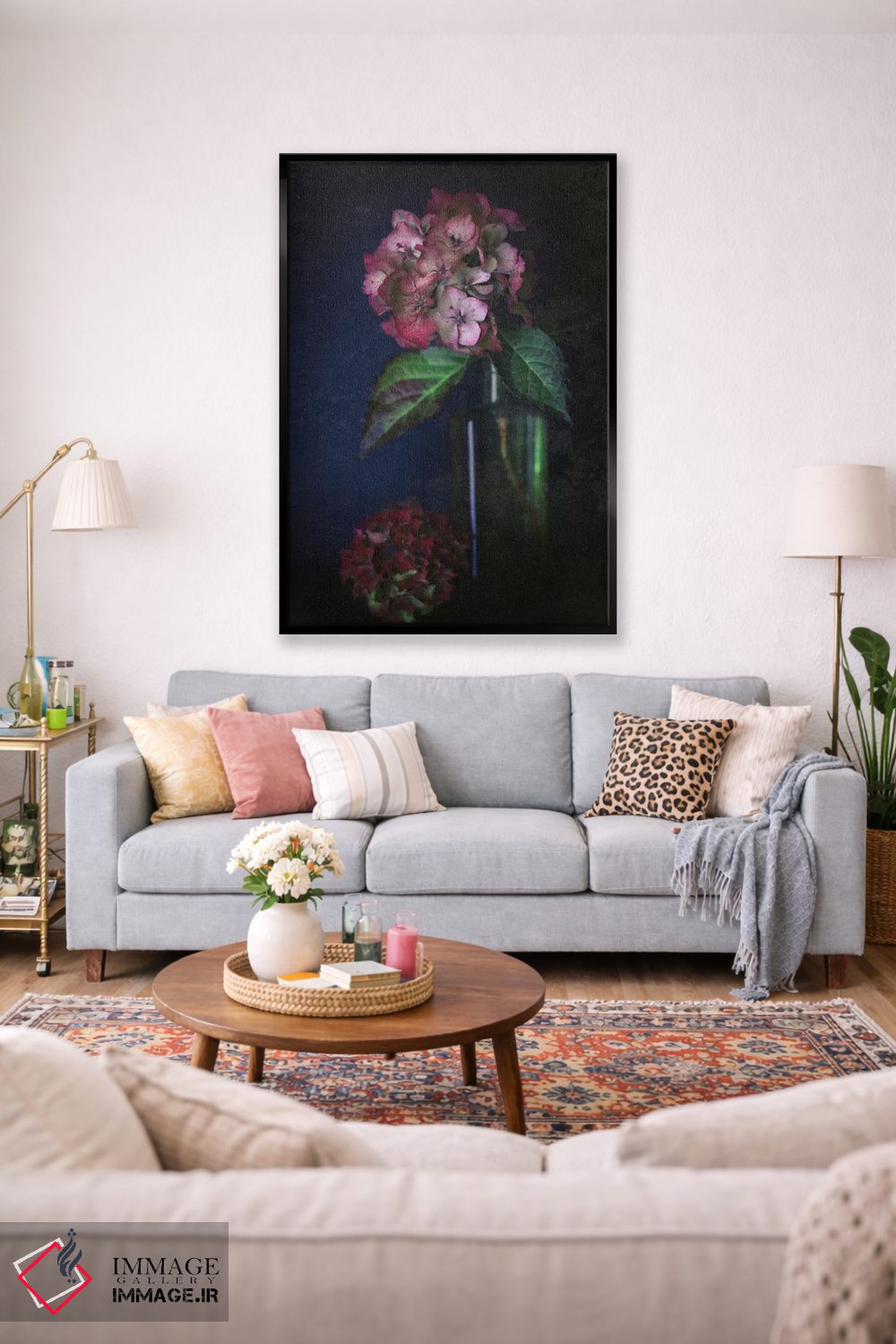 تابلو دکوراتیو ادریسی پاییزی اثر آلیسون فنل - D1B