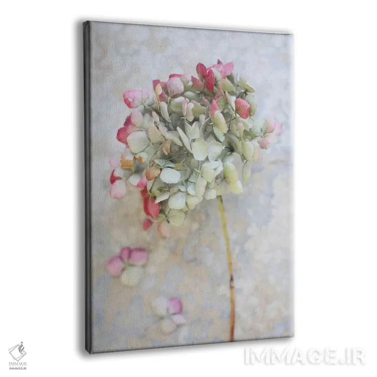 تابلو دکوراتیو ادریسی خشک پاستلی ۱ اثر آلیسون فنل - نمای پرسپکتیو محصول