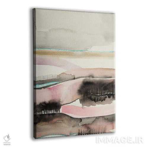 تابلو انتزاعی لبه غروب خورشید اثر فیث ایوانز-سیلز - نمای پرسپکتیو محصول