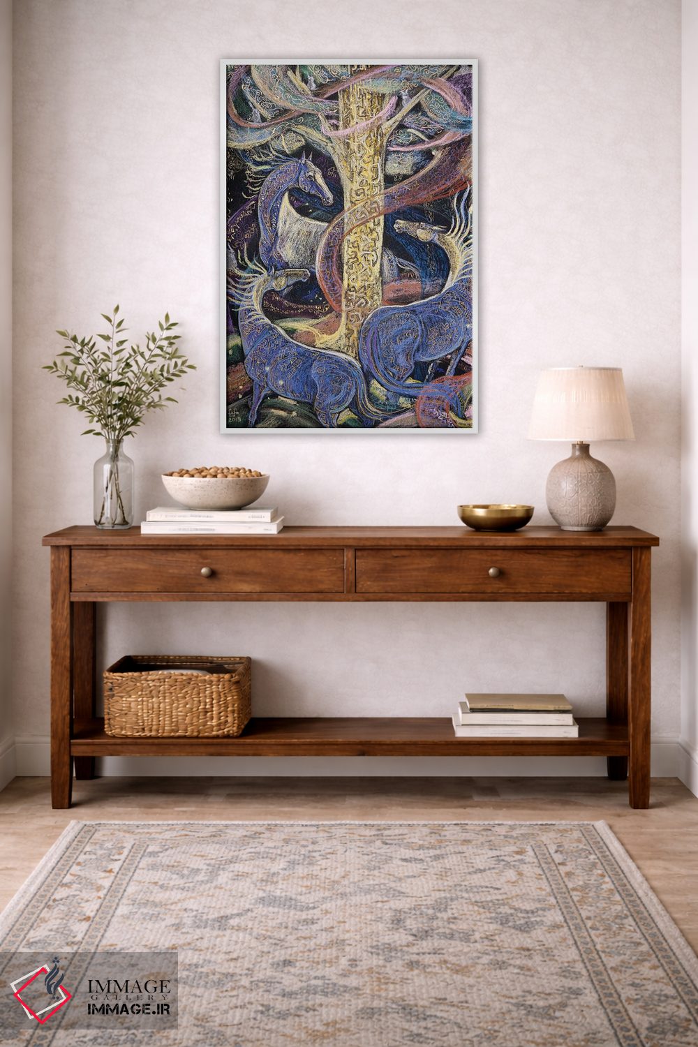 تابلو دکوراتیو درخت جادویی اثر فافا کورولوا - D2W