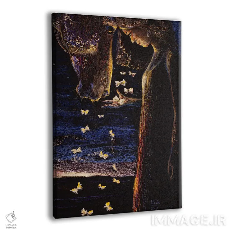 تابلو دکوراتیو آغاز اثر فافا کورولوا - نمای پرسپکتیو محصول