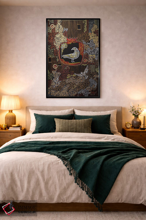 تابلو دکوراتیو هزارتو اثر فافا کورولوا - D6B