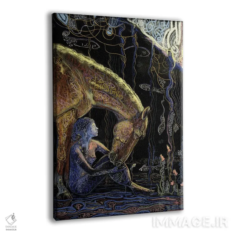 تابلو دکوراتیو پیش از دروازه اثر فافا کورولوا - نمای پرسپکتیو محصول