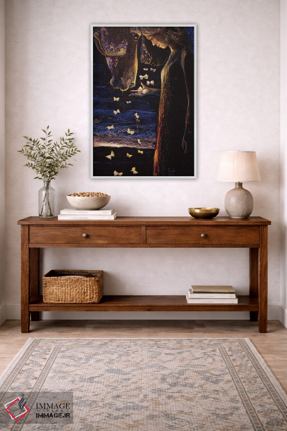 تابلو دکوراتیو آغاز اثر فافا کورولوا - D2W