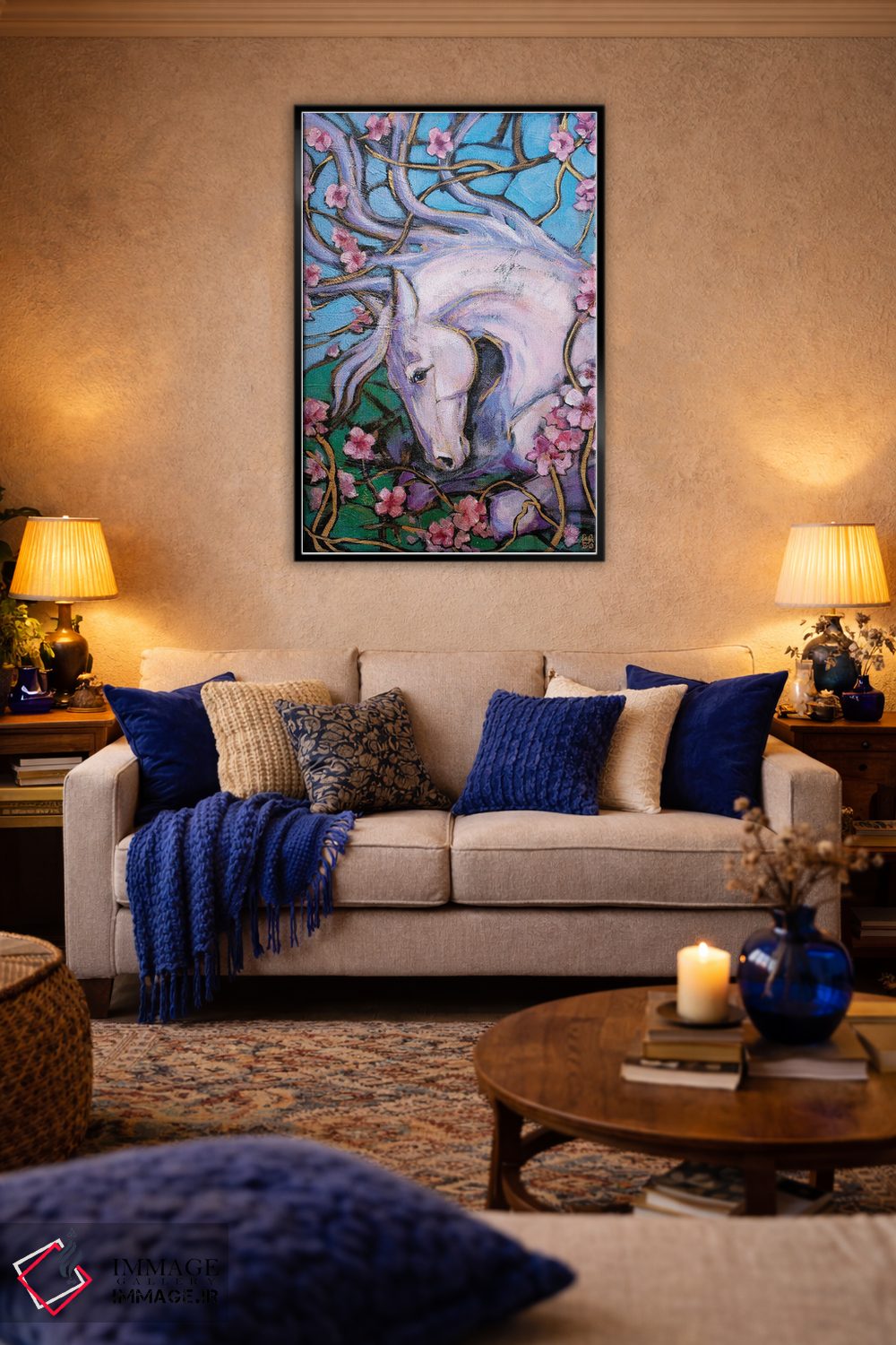 تابلو دکوراتیو انتظار اثر فافا کورولوا - D4B