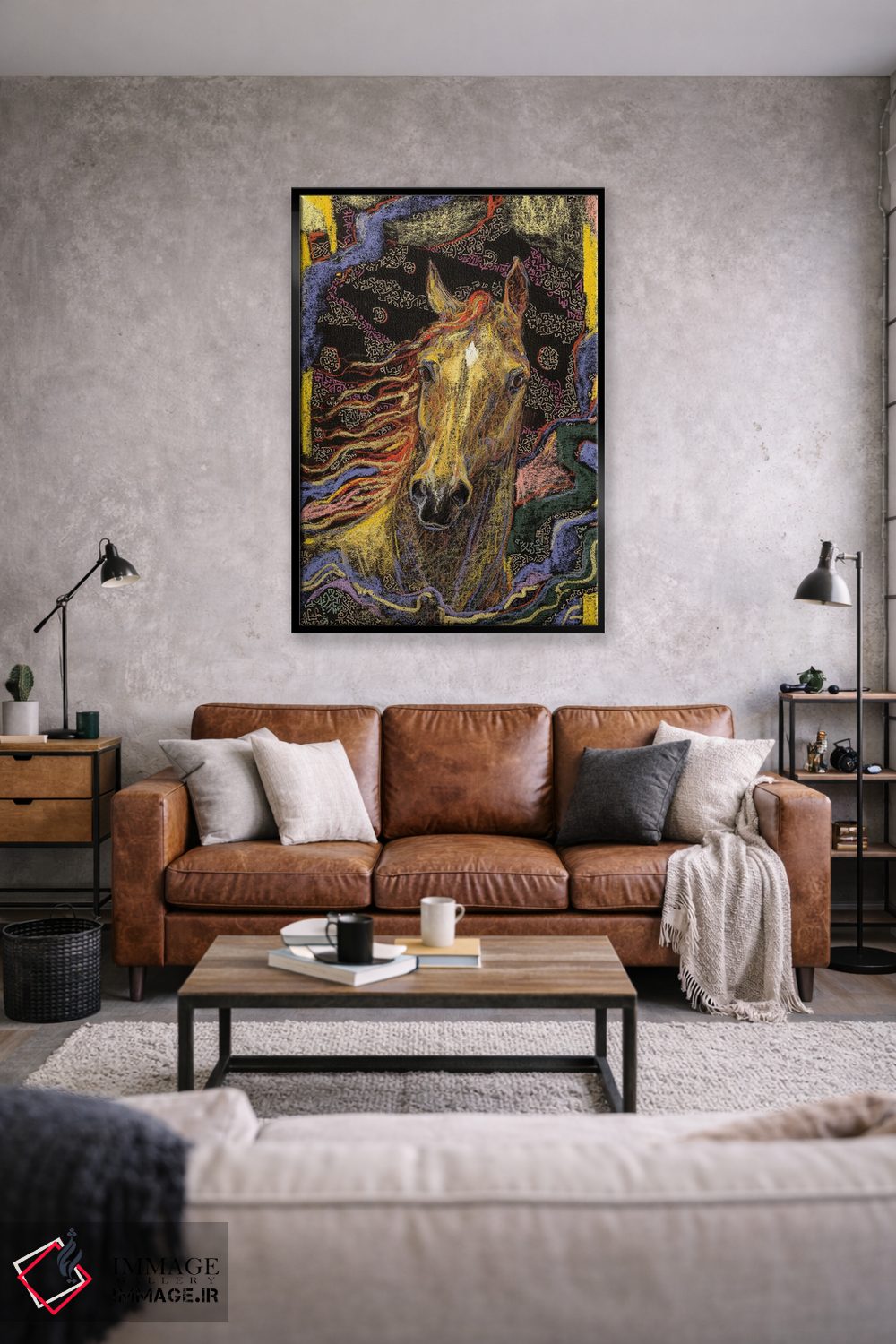 تابلو دکوراتیو در میان بادها اثر فافا کورولوا - D2B