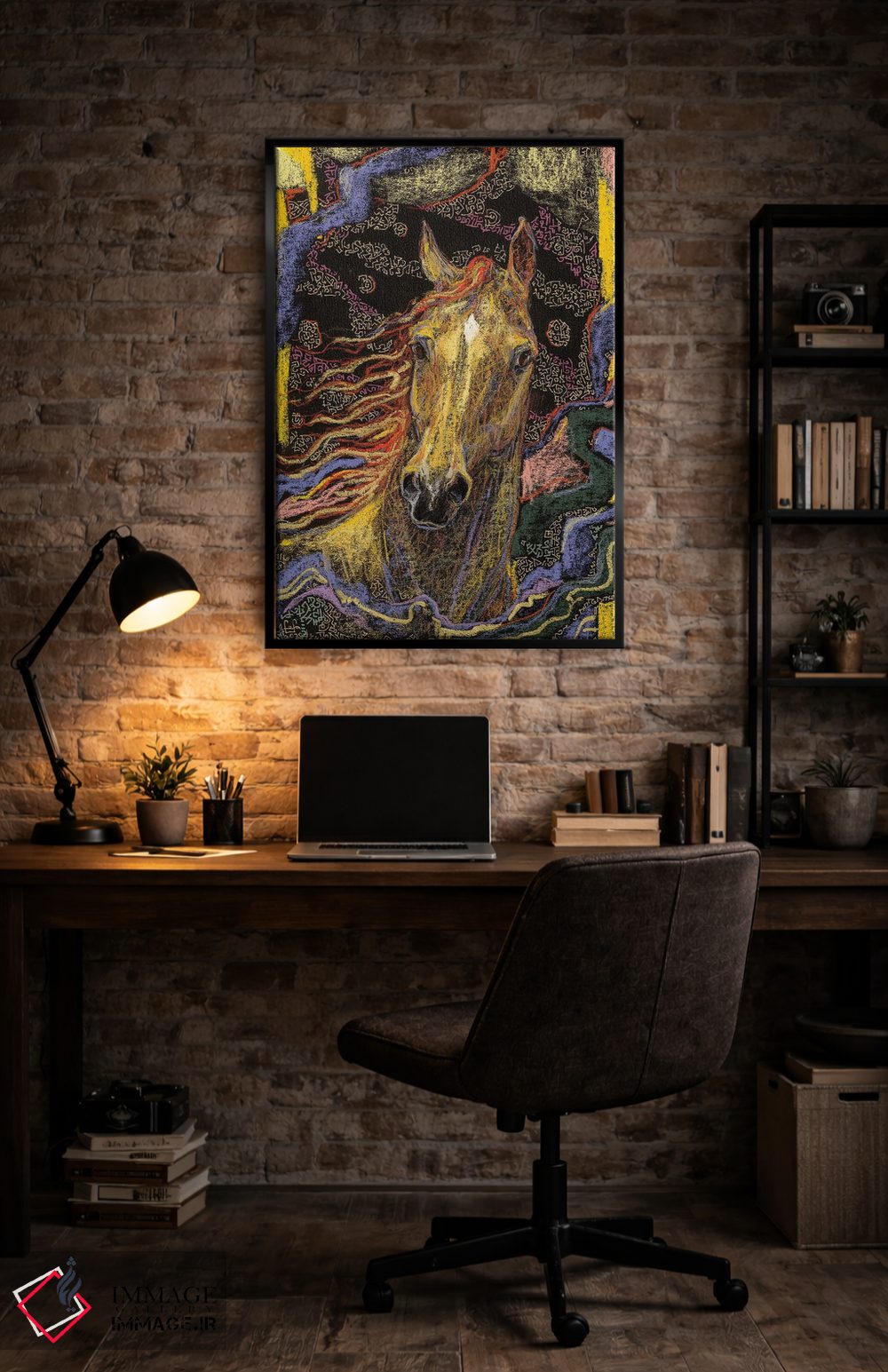 تابلو دکوراتیو در میان بادها اثر فافا کورولوا - D6B