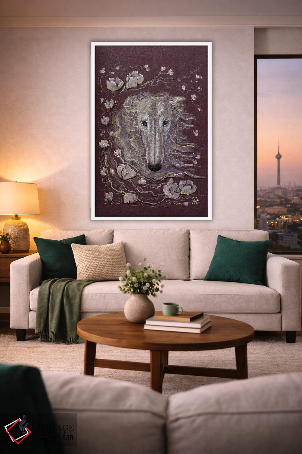 تابلو دکوراتیو یک بهار اثر فافا کورولوا - D1W