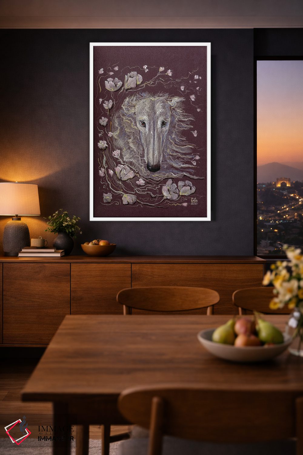 تابلو دکوراتیو یک بهار اثر فافا کورولوا - D4W