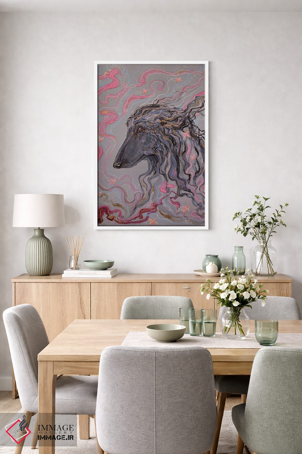 تابلو دکوراتیو کسی اثر فافا کورولوا - D5W