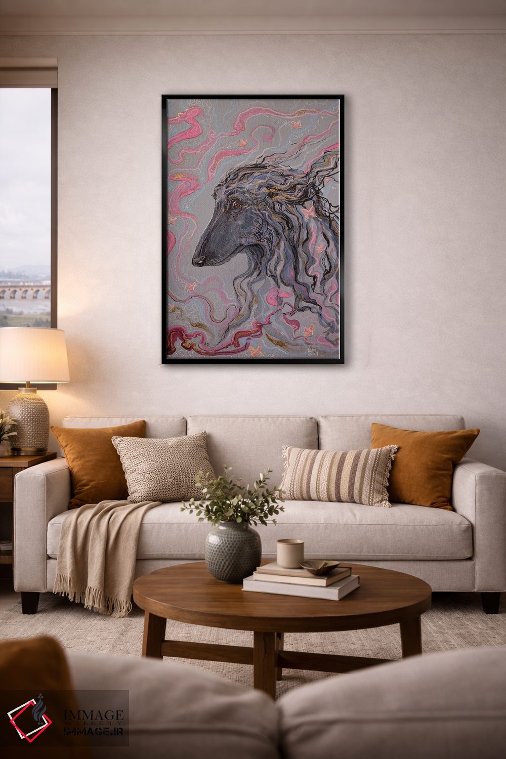 تابلو دکوراتیو کسی اثر فافا کورولوا - D4B