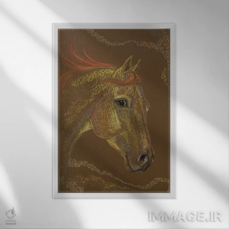 تابلو دکوراتیو دون اثر فافا کورولوا - نمای قابدار سفید