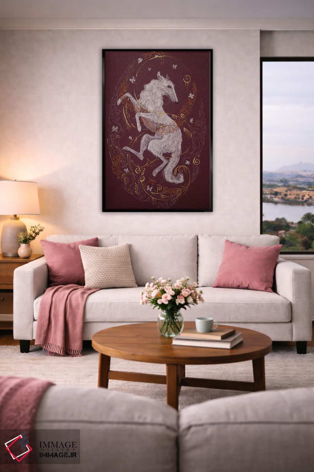 تابلو دکوراتیو روح اثر فافا کورولوا - D5B