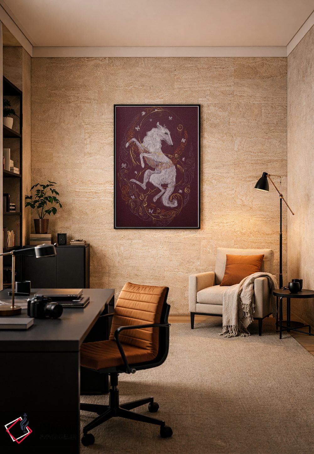 تابلو دکوراتیو روح اثر فافا کورولوا - D6B