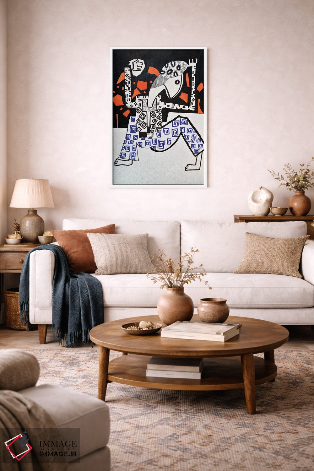 تابلو دکوراتیو کاغذ شماره ۲۹ اثر فرانتیشک فلوریان - D1W