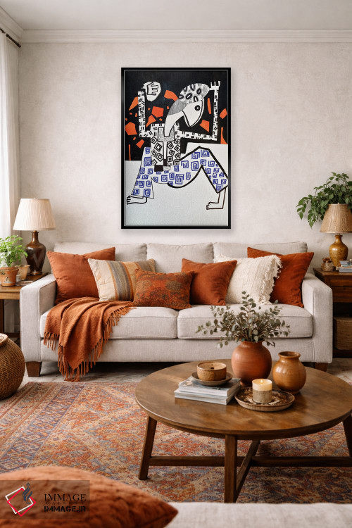 تابلو دکوراتیو کاغذ شماره ۲۹ اثر فرانتیشک فلوریان - D3B