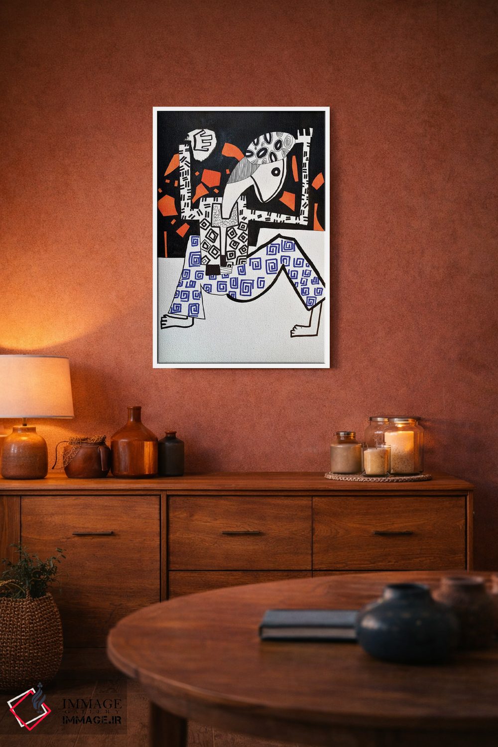 تابلو دکوراتیو کاغذ شماره ۲۹ اثر فرانتیشک فلوریان - D2W