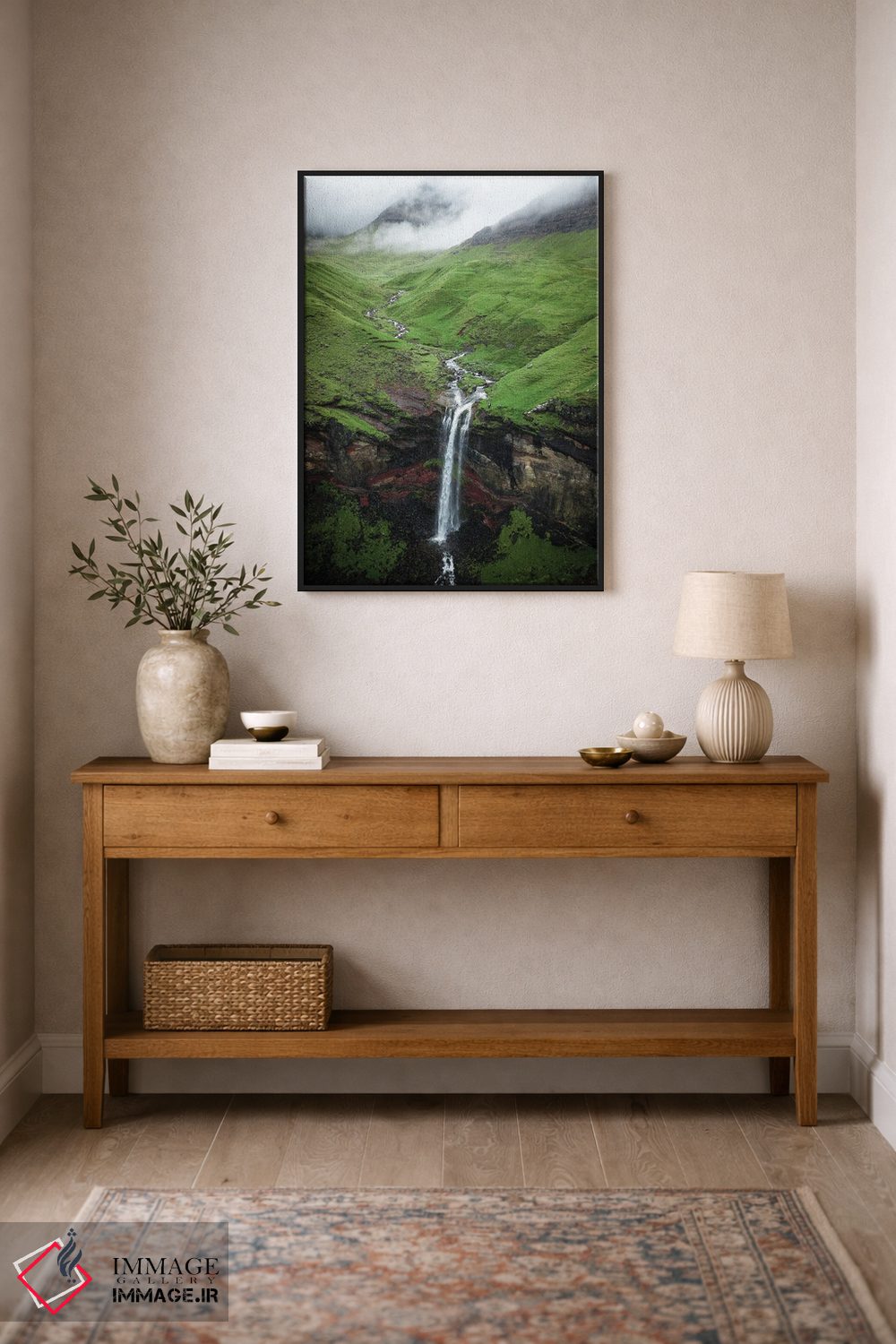 تابلو دکوراتیو آبشار احساسی اثر فابیان فورتمن - D2B