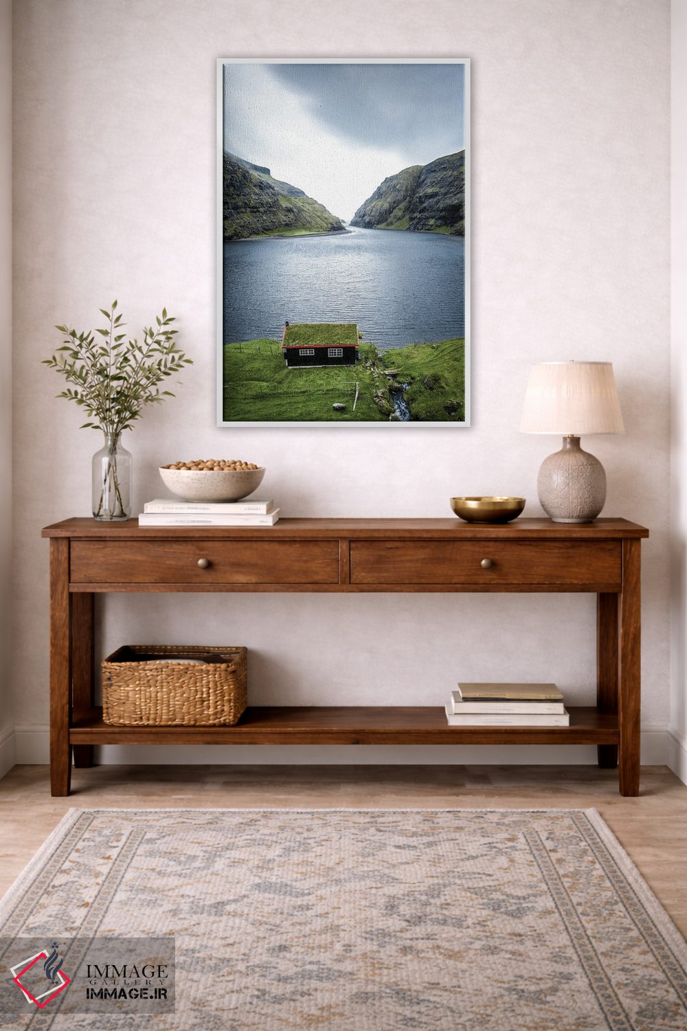 تابلو دکوراتیو کلبه رویایی من اثر فابیان فورتمن - D2W