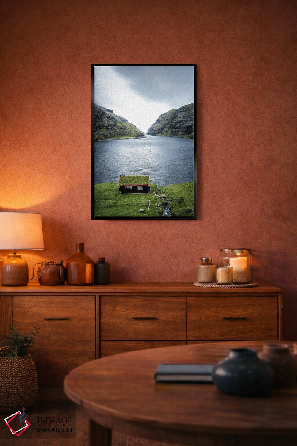 تابلو دکوراتیو کلبه رویایی من اثر فابیان فورتمن - D4B