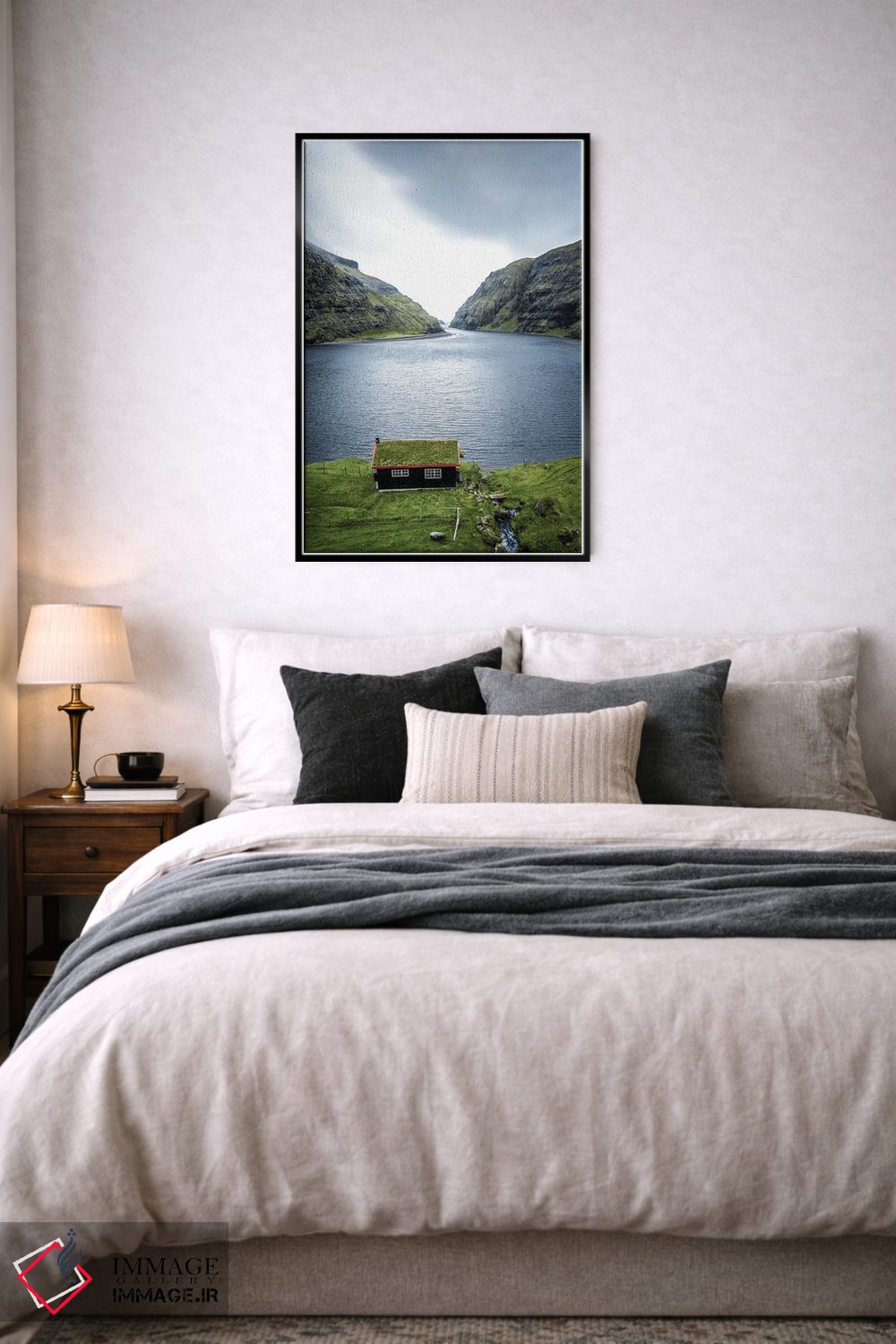 تابلو دکوراتیو کلبه رویایی من اثر فابیان فورتمن - D6B