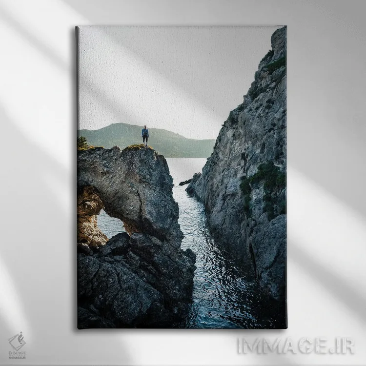 تابلو دکوراتیو طاق مخفی اثر فابیان فورتمن - نمای روبهرو روی دیوار