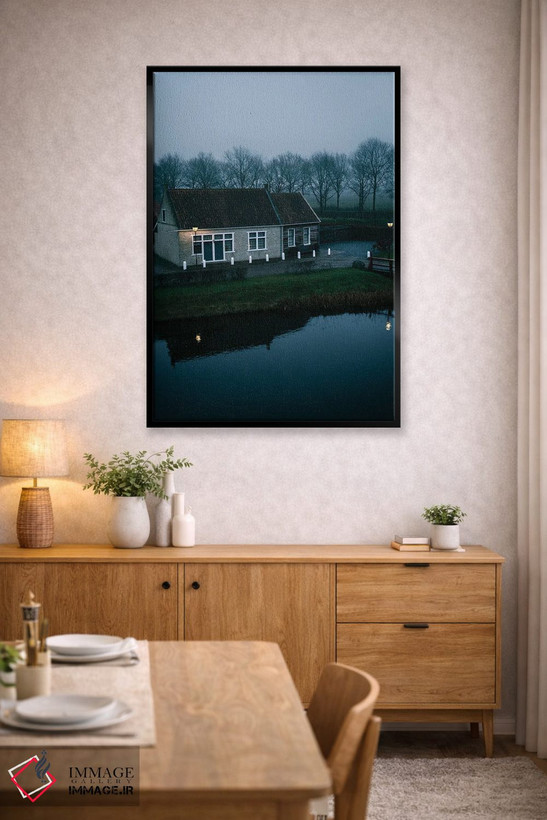 تابلو دکوراتیو خانه قدیمی اثر فابیان فورتمن - D5B