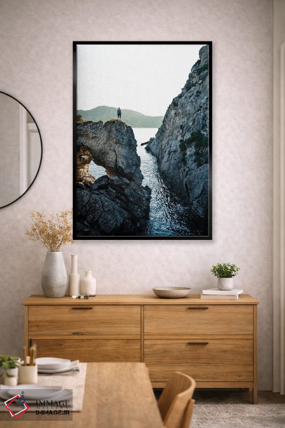 تابلو دکوراتیو طاق مخفی اثر فابیان فورتمن - D3B