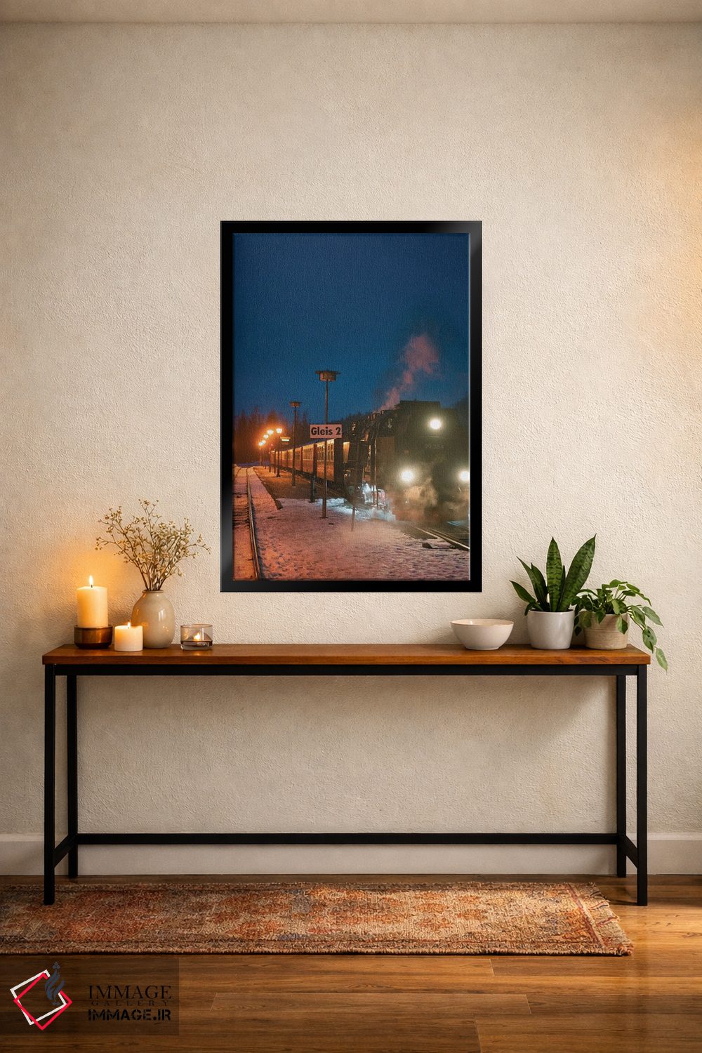 تابلو دکوراتیو قطار سریع السیر قطبی دو اثر فابیان فورتمن - D4B