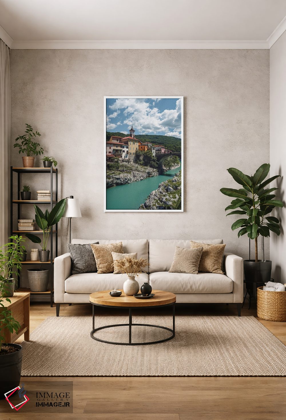 تابلو دکوراتیو اسلوونی در تابستان اثر فابیان فورتمن - D1W