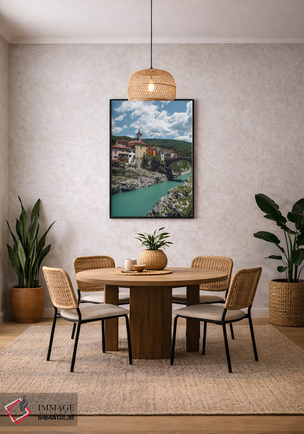 تابلو دکوراتیو اسلوونی در تابستان اثر فابیان فورتمن - D4B