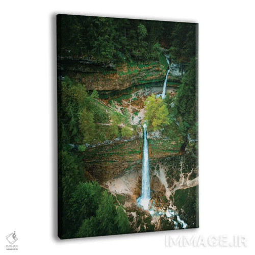 تابلو دکوراتیو شرط دوتایی اثر فابیان فورتمن - نمای پرسپکتیو محصول