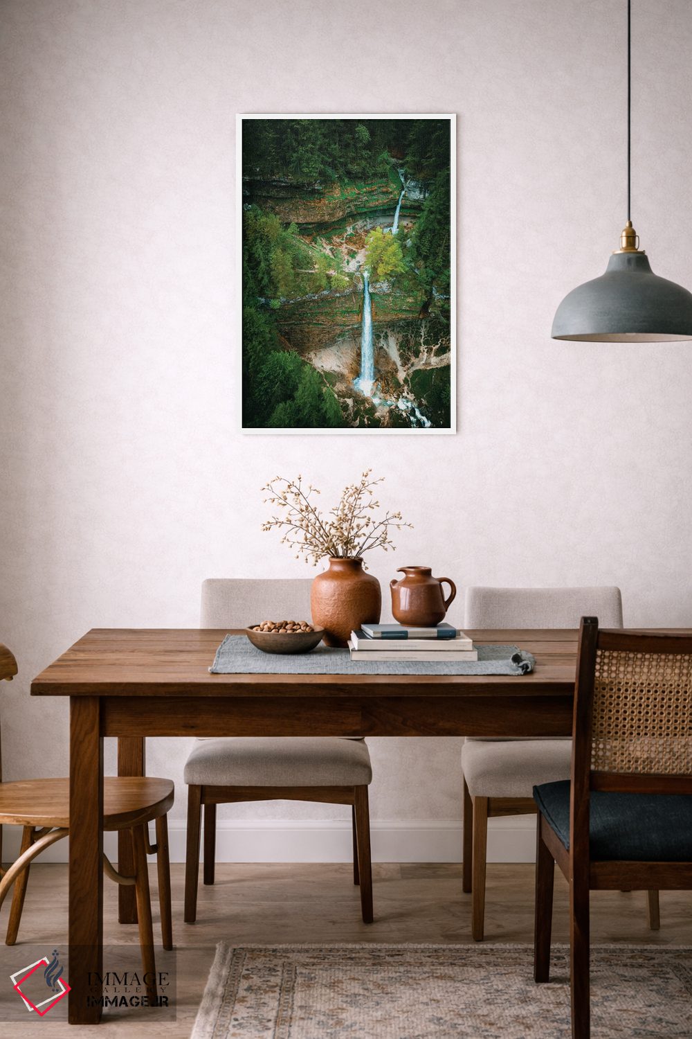 تابلو دکوراتیو شرط دوتایی اثر فابیان فورتمن - D5W