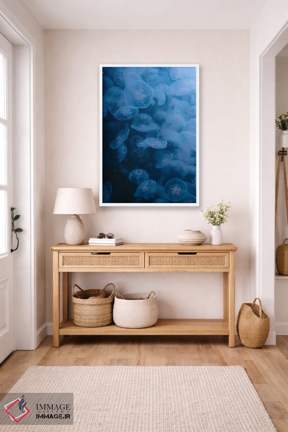 تابلو دکوراتیو عروس دریایی پنجم اثر فابیان فورتمن - D4W