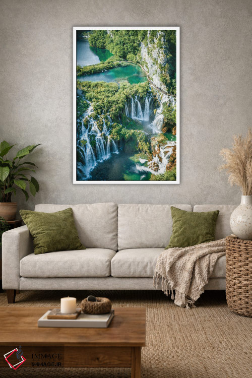 تابلو دکوراتیو هزار آبشار اثر فابیان فورتمن - D1W