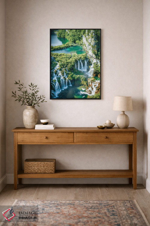 تابلو دکوراتیو هزار آبشار اثر فابیان فورتمن - D2B