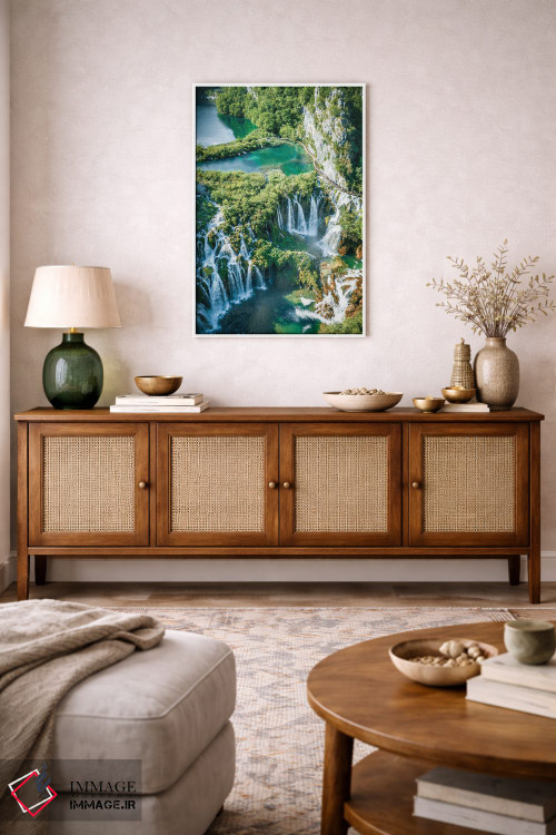 تابلو دکوراتیو هزار آبشار اثر فابیان فورتمن - D4W