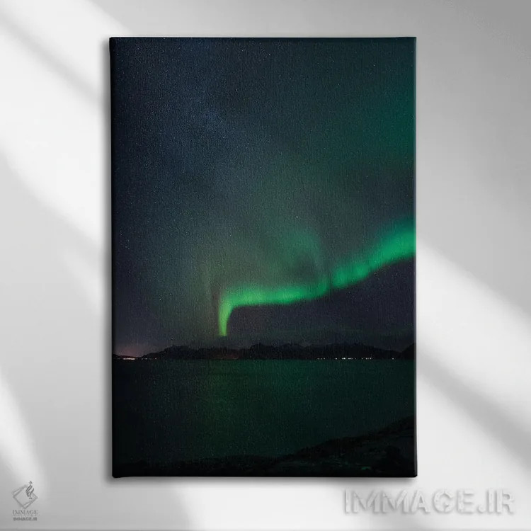 تابلو دکوراتیو نشانه ای از بهشت اثر فابیان فورتمن - نمای روبهرو روی دیوار