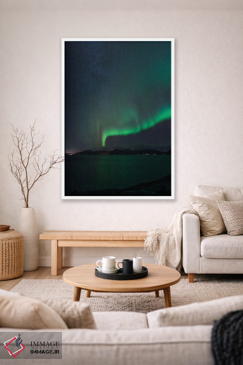 تابلو دکوراتیو نشانه ای از بهشت اثر فابیان فورتمن - D1W