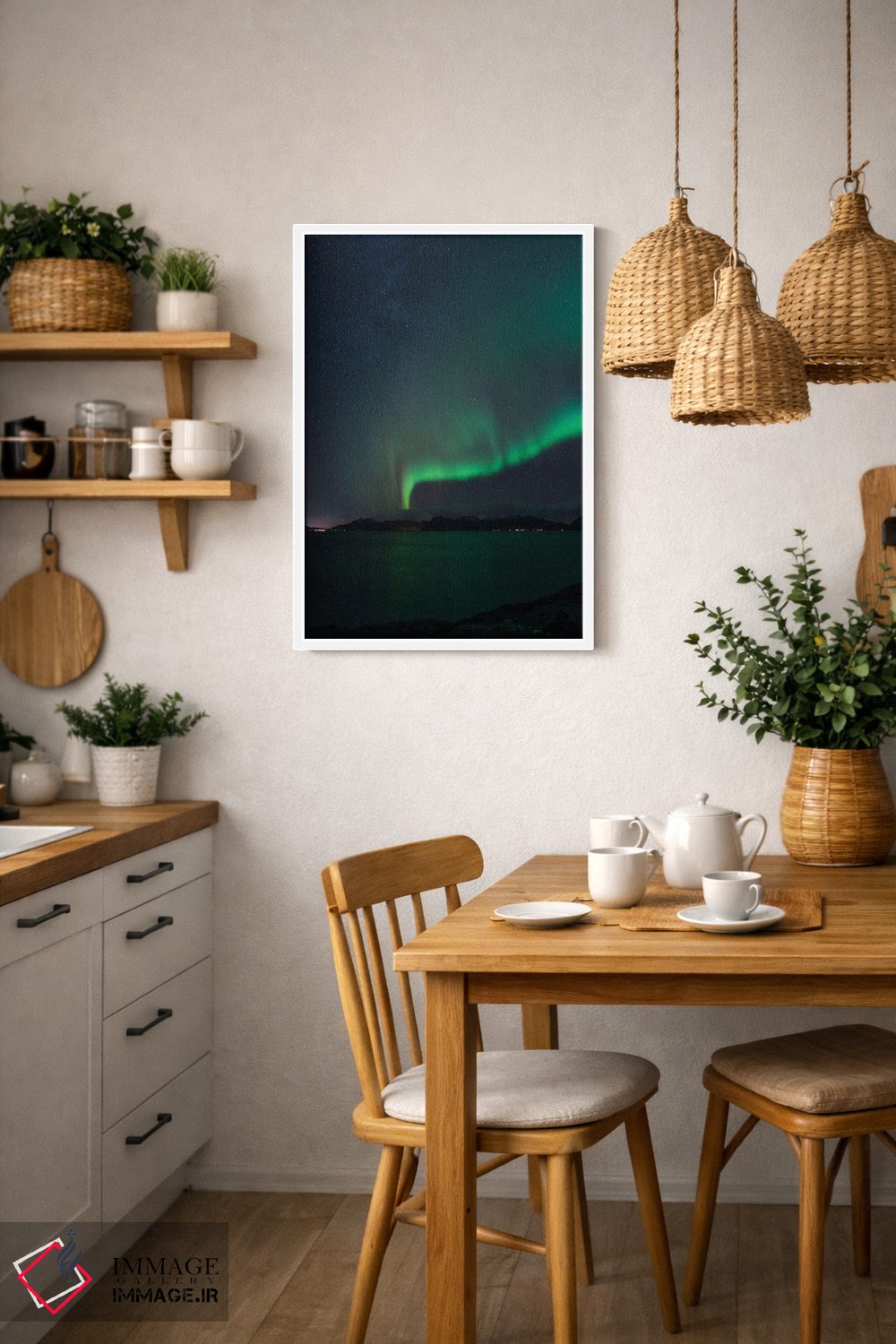 تابلو دکوراتیو نشانه ای از بهشت اثر فابیان فورتمن - D3W