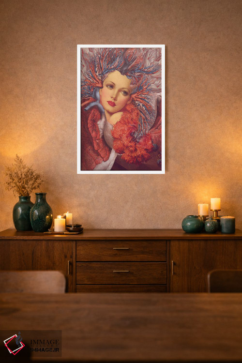 تابلو دکوراتیو هسته اثر اف اف او آرت - D1W