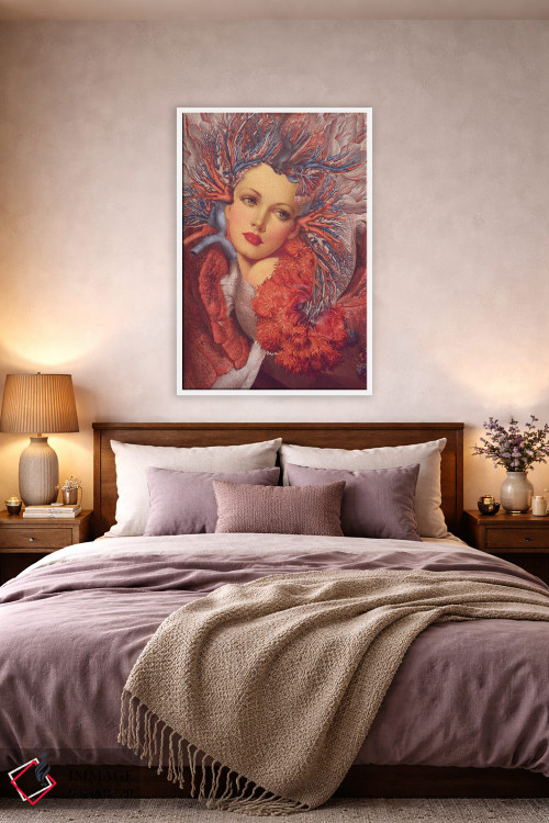 تابلو دکوراتیو هسته اثر اف اف او آرت - D3W