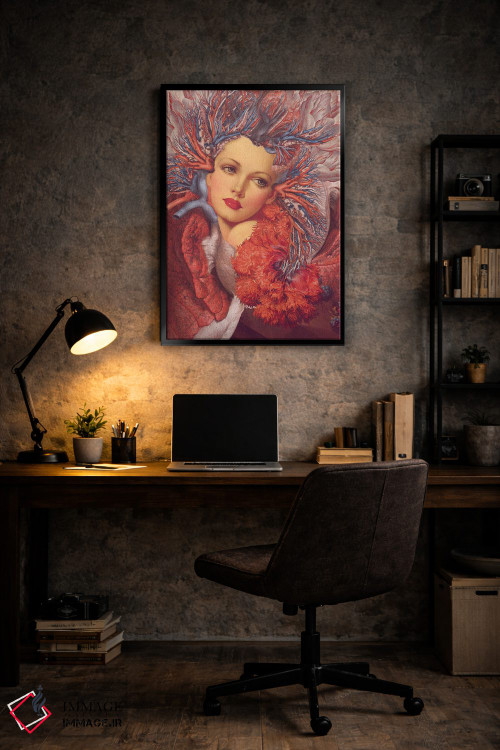 تابلو دکوراتیو هسته اثر اف اف او آرت - D6B