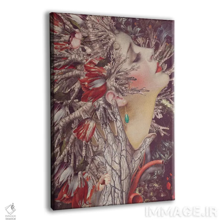 تابلو دکوراتیو دم کشیدن اثر اف اف او آرت - نمای پرسپکتیو محصول