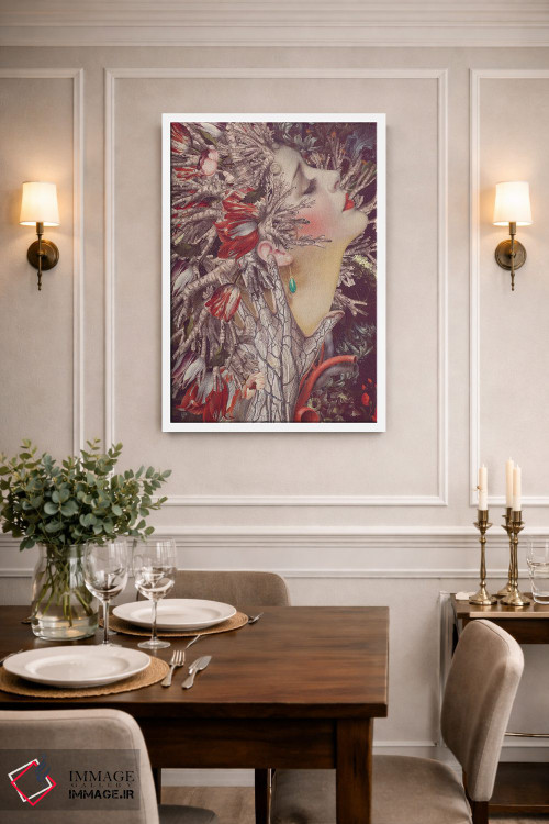 تابلو دکوراتیو دم کشیدن اثر اف اف او آرت - D1W