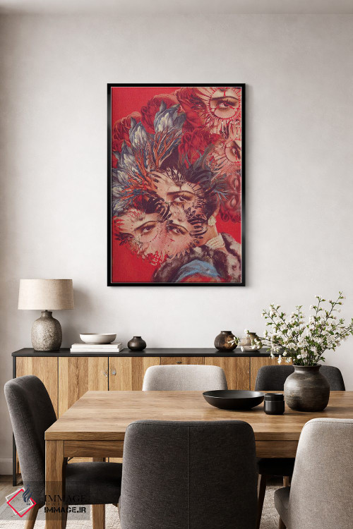 تابلو دکوراتیو بیبه اثر اف اف او آرت - D2B