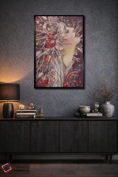 تابلو دکوراتیو دم کشیدن اثر اف اف او آرت - D3B