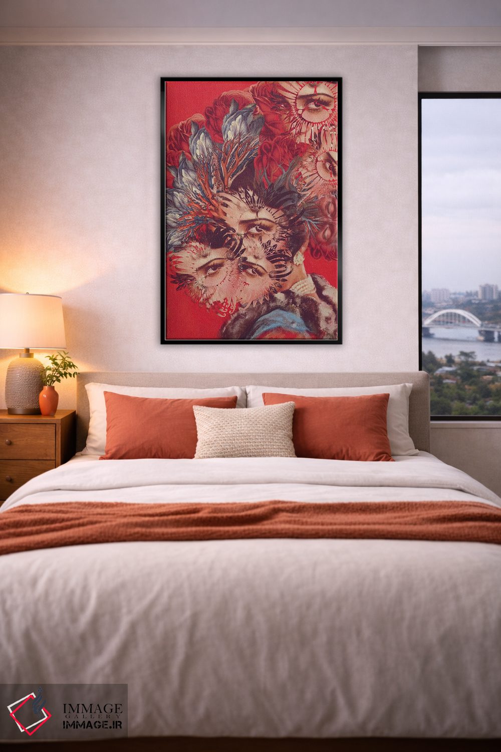 تابلو دکوراتیو بیبه اثر اف اف او آرت - D3B